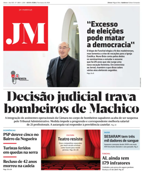 Cover of Jornal Madeira