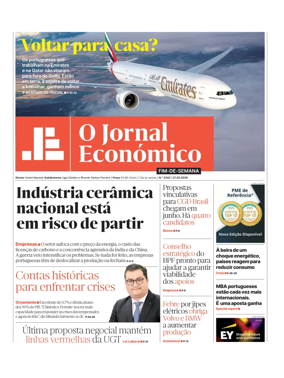Cover of O Jornal Economico