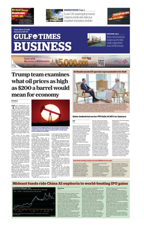 Cover of Gulf Times Business