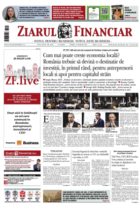 Cover of Ziarul Financiar