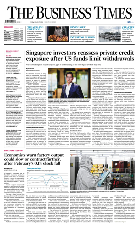 Cover of The Business Times