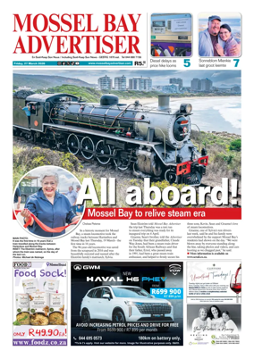 Cover of Mossel Bay Advertiser