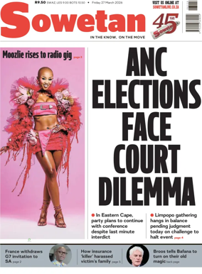 Cover of Sowetan