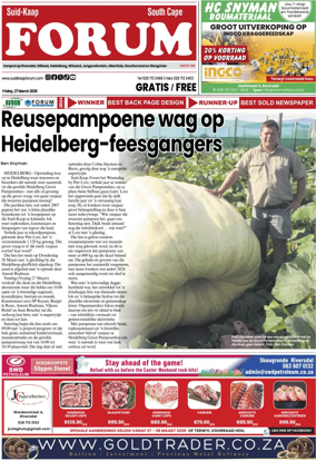 Cover of Suid-Kaap FORUM