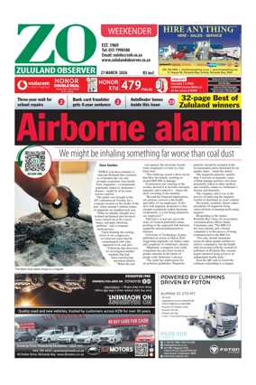 Cover of Zululand Observer - Weekender