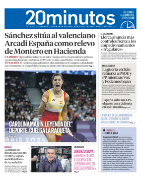 Cover of 20 Minutos Valencia