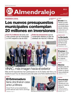 Cover of El Periodico de Almendralejo