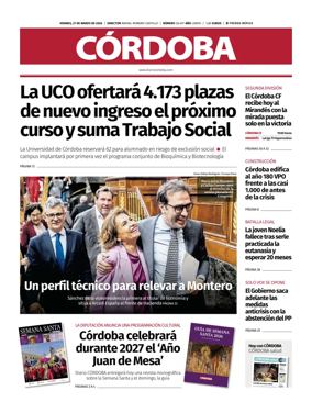 Cover of Diario Cordoba