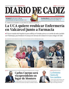 Cover of Diario de Cadiz