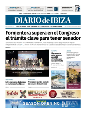 Cover of Diario de Ibiza