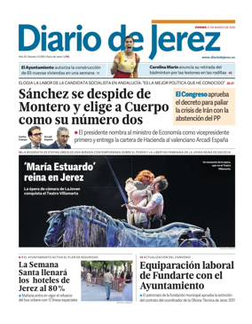 Cover of Diario de Jerez