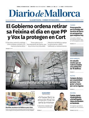 Cover of Diario de Mallorca