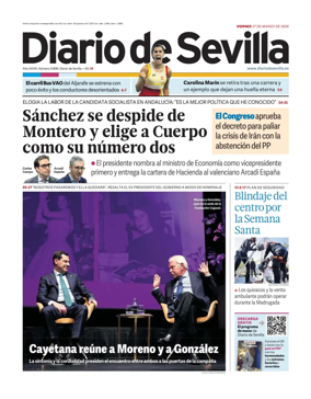 Cover of Diario de Sevilla