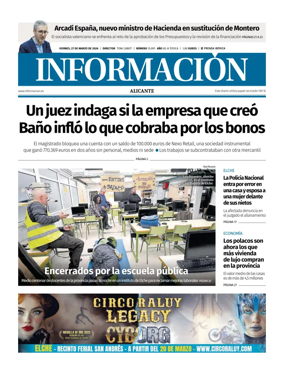 Cover of Diario Informacion