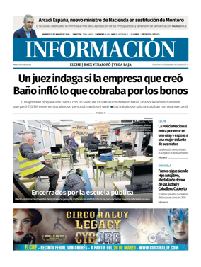 Cover of Diario Informacion (Elche y Vega Baja)