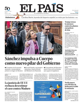 Cover of EL PAIS Euskadi