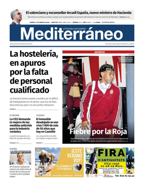 Cover of El Periodico Mediterraneo