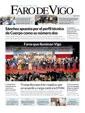 Cover of Faro de Vigo