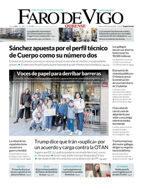 Cover of Faro de Vigo (Ourense)