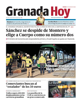 Cover of Granada Hoy