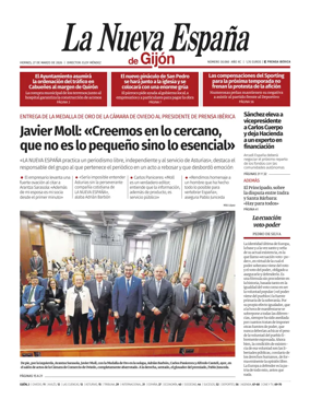 Cover of La Nueva Espana (Gijon)