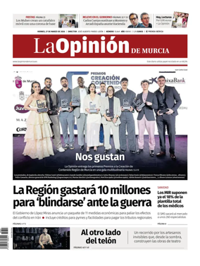 Cover of La Opinion de Murcia