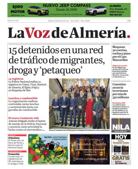 Cover of La Voz de Almeria