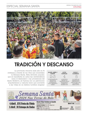 Cover of La Voz de Galicia (Ourense) - Especial1
