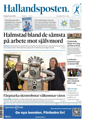 Cover of Hallandsposten