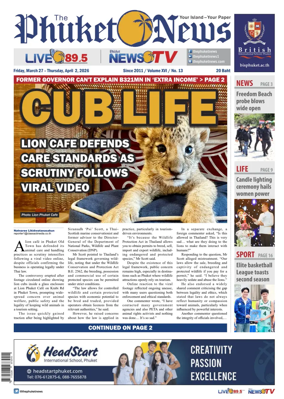 Cover of The Phuket News
