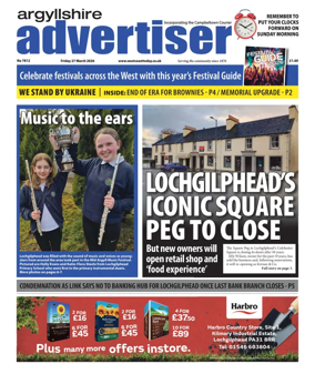 Cover of Argyllshire Advertiser