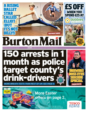 Cover of Burton Mail