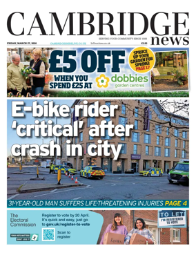 Cover of Cambridge News