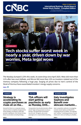 Cover of CNBC