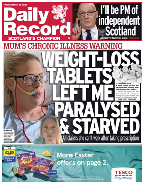 Cover of Daily Record