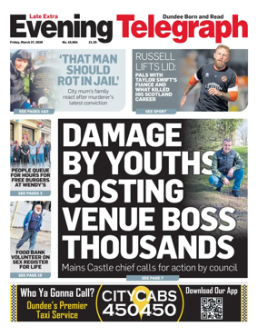 Cover of Evening Telegraph (First Edition)