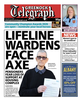 Cover of Greenock Telegraph