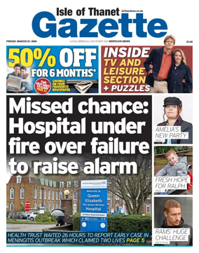 Cover of Isle of Thanet Gazette