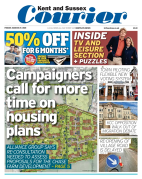 Cover of Kent & Sussex Courier