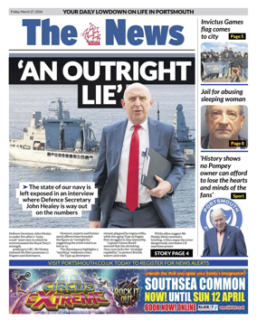 Cover of Portsmouth News