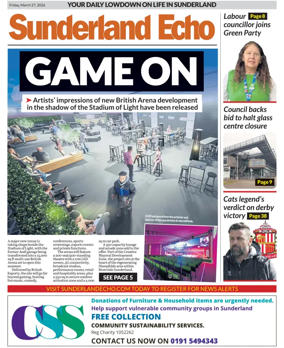 Cover of Sunderland Echo