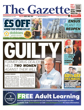 Cover of Teesside Evening Gazette