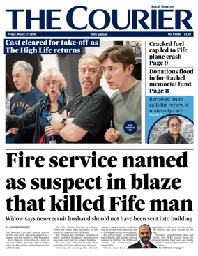 Cover of The Courier & Advertiser (Fife Edition)