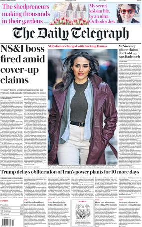 Cover of The Daily Telegraph