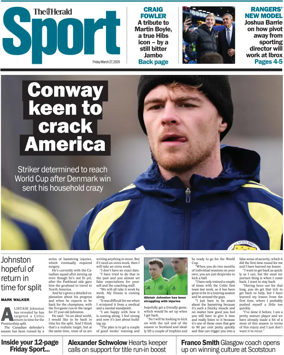 Cover of Herald Sport