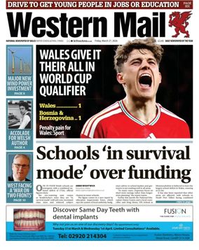 Cover of Western Mail
