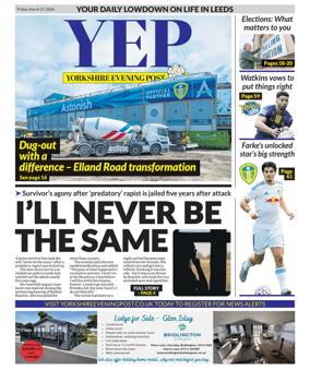Cover of Yorkshire Evening Post