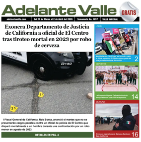 Cover of Adelante Valle