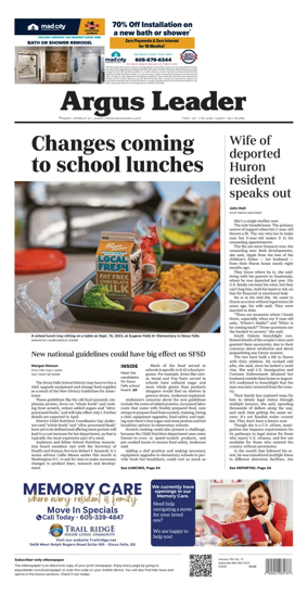 Cover of Argus Leader