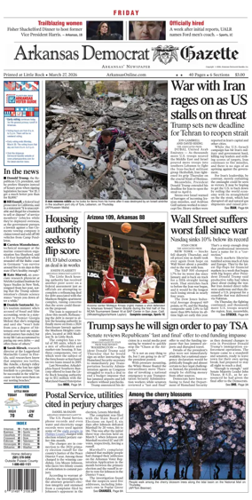 Cover of Arkansas Democrat-Gazette